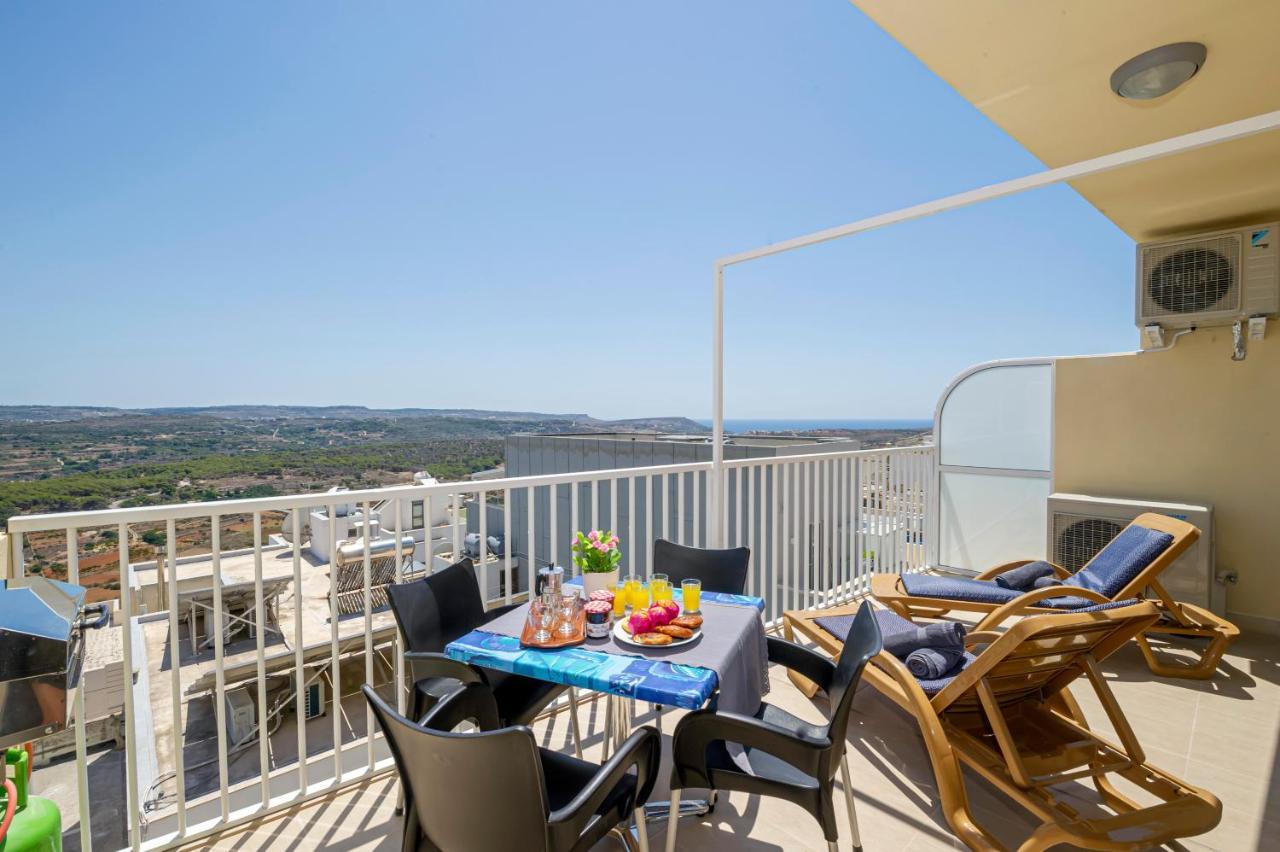 Summer Breeze Apartment With Terrace With Panoramic Views - By Getawaysmalta Меллиеха Экстерьер фото
