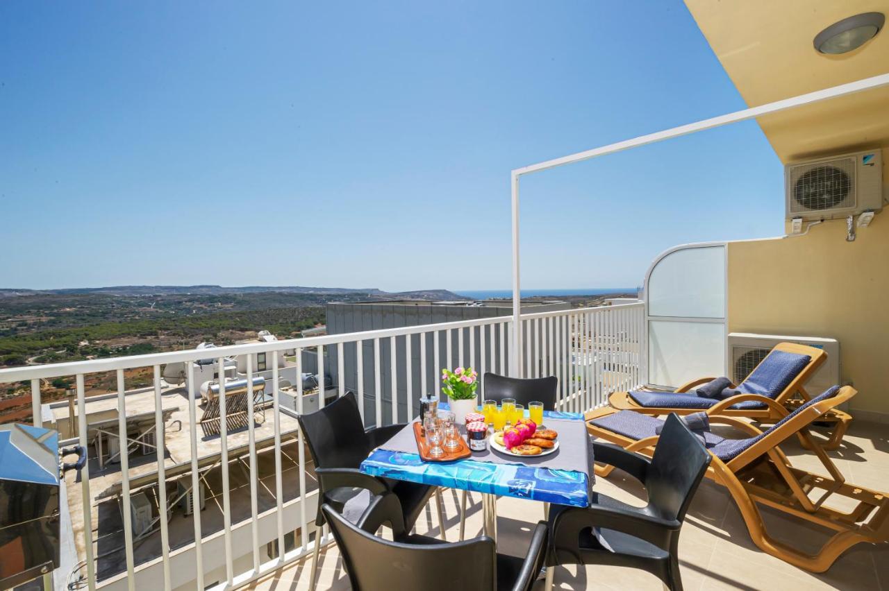 Summer Breeze Apartment With Terrace With Panoramic Views - By Getawaysmalta Меллиеха Экстерьер фото