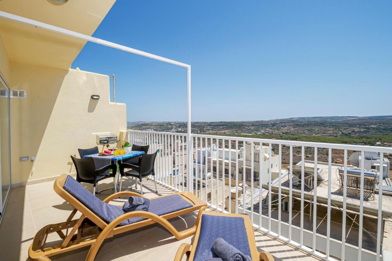 Summer Breeze Apartment With Terrace With Panoramic Views - By Getawaysmalta Меллиеха Экстерьер фото