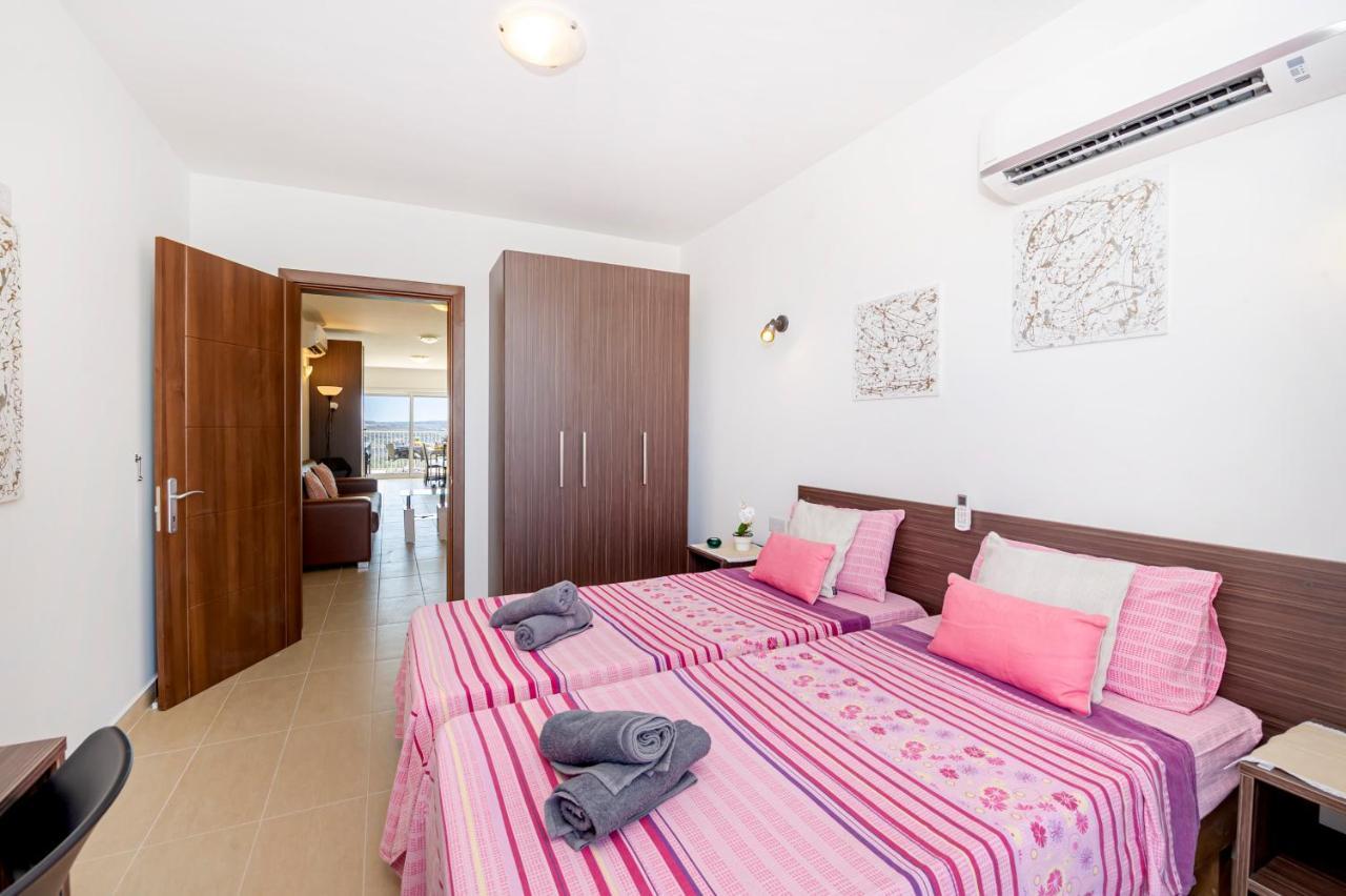 Summer Breeze Apartment With Terrace With Panoramic Views - By Getawaysmalta Меллиеха Экстерьер фото