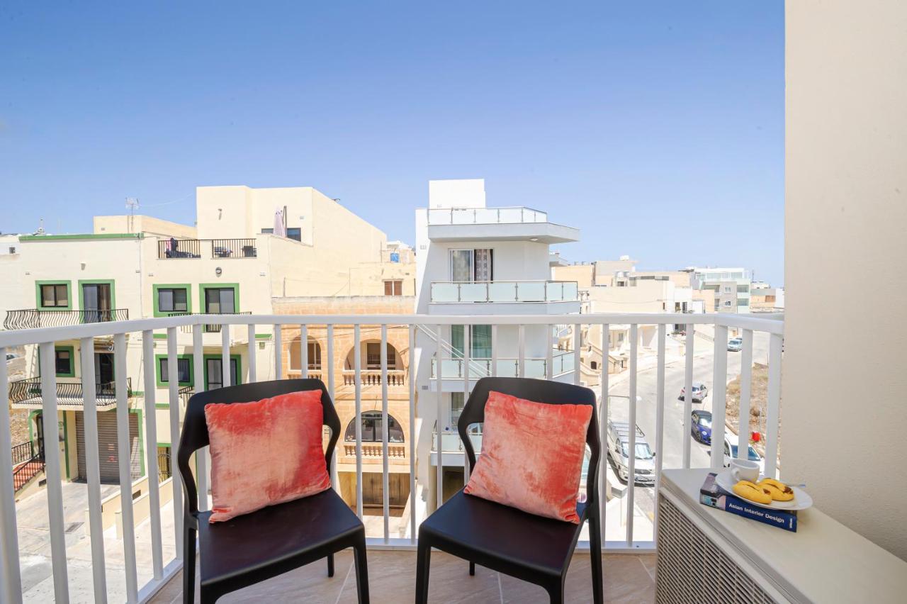Summer Breeze Apartment With Terrace With Panoramic Views - By Getawaysmalta Меллиеха Экстерьер фото